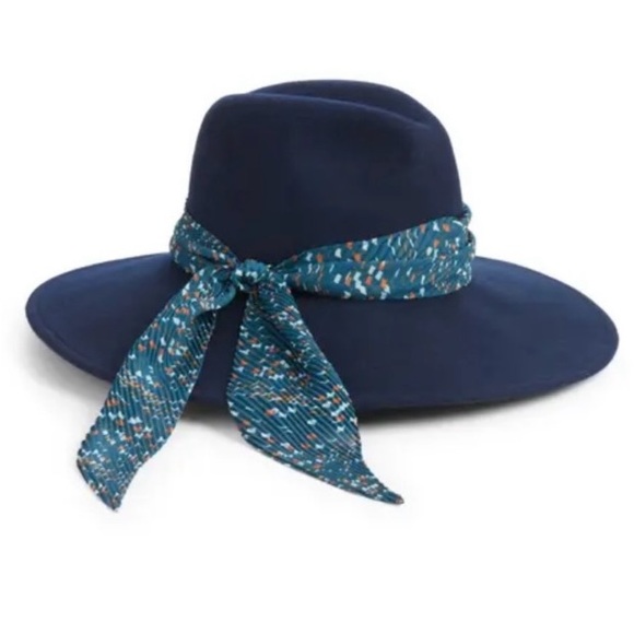 Nordstrom Accessories Nordstroms Navy Wool Sun Hat Nwot Poshmark